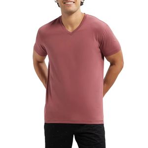 T-shirt Homme Streetwear Respirant à Manches Courtes Couleur Unie Coupe Décontractée Longueur Standard pour Activités de Plein Air – En Vente - Product Image 6