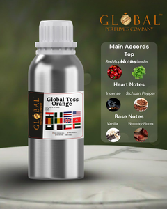 น้ำหอมกลิ่นส้ม TOSS ORANGE คุณภาพสูง พรีเมียม ติดทนนาน จำหน่ายส่ง ปริมาณมาก กลิ่นเข้มข้น หลากหลายกลิ่น ใช้ได้ทุกวัน - Product Image 1