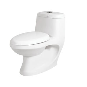 Inodoro de Cerámica Blanca de Una Pieza, Elegante y Personalizado, Hecho en India, para Venta Mundial - Product Image 1