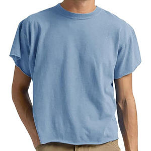 Oversized Drop Shoulder Boxy T Shirt Premium Cotton Washed Streetwear Casual Loose Fit Fashion Tee <b>for</b> Modern <b>Men</b> - Product Image 3
