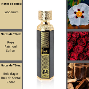 Parfum HAYAT Eau de Parfum 200 ml pour homme par Ayat Perfumes, parfum arabe original de Dubaï, longue tenue - Product Image 3
