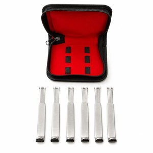เครื่องมือถ่างแผลแอนเดอร์สัน แบร์ คลอว์ รีแทรคเตอร์ ขนาด 7 ซม. ชุด 6 ชิ้น – เครื่องมือถ่างแผลสำหรับศัลยกรรมกระดูกและข้อ พร้อมกล่องเก็บ – ทำจากสแตนเลส - Product Image 2