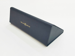 Étui à lunettes pliable personnalisé avec logo, en PU, avec estampage, étui haut de gamme pour lunettes - Product Image 3