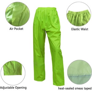 Impermeable y Chaqueta de Lluvia con Bolsillo Oculto, Traje de Lluvia de la Mejor Calidad para Hombre y Mujer, Impermeable y Transpirable - Product Image 4
