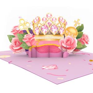 การ์ดป๊อปอัพ 3 มิติ การ์ดอวยพรวันแม่ การ์ดอวยพรแฮนด์เมด การ์ดป๊อปอัพ 3 มิติสำหรับวันแม่ การ์ดป๊อปอัพงานฝีมือกระดาษ การ์ดอวยพร - Product Image 2