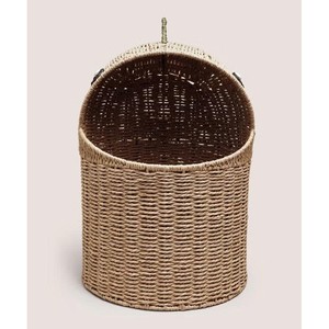 Cesta de almacenamiento de juguetes para niños con forma de animal, hecha de hierba marina, para decoración de la habitación infantil. - Product Image 2