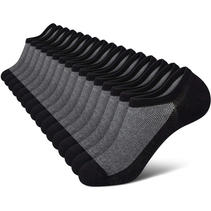 <b>Men</b> Custom Crew <b>Socks</b> Knitted Cotton Breathable Standard <b>Winter</b> Daily Wear High Quality Regular Style Solid Color - Product Image 1