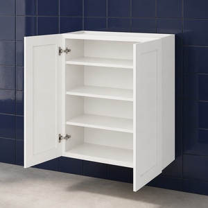 Kitchen <b>Cupboard</b> 36 x 42 Inch Wall Cabinet Painted Shaker Plywood Carcase Kitchen Cabinets Ready to Ship USA W3642 - Product Image 5