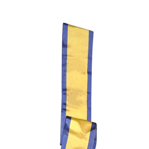 Écharpe maçonnique noire brodée sur mesure, écharpes maçonniques, service OEM ODM, vente en gros de regalia maçonniques, Rite écossais - Product Image 3