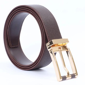 OEM Customized High Quality Luxury Belts for Men Fashion Style Genuine Leather with Pin Buckle Custom Logo Wholesale - Product Image 1