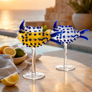 Verres à cocktail transparents en borosilicate faits à la main de 330 ml, sans plomb, coupe Martini, verres à margarita, verrerie de bar réutilisable en gros - Product Image 2