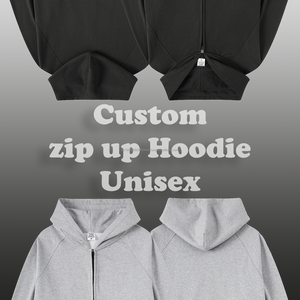 Ropa de calle con impresión de logotipo personalizado, sudaderas con cremallera de algodón liso en blanco para hombre, de gran tamaño Sudadera con capucha de alta calidad, envío DDP - Product Image 4