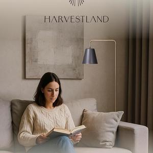 Lampadaire trépied nordique avec abat-jour gris pour un appartement et une maison chaleureux - Product Image 6