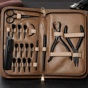 Vente en gros d'outils d'extension de cheveux professionnels modernes et élégants de haute qualité, kit de pinces à cheveux, fabrication pakistanaise - Product Image 5