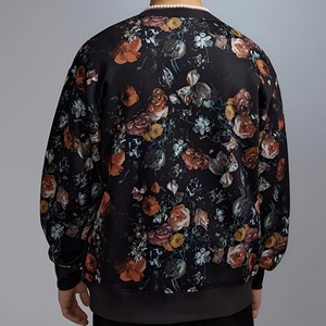 Sudadera Floral Noir de Lujo con Estampado Urbano, Diseño Moderno, Tejido de Primera Calidad, Tacto Suave - Product Image 2