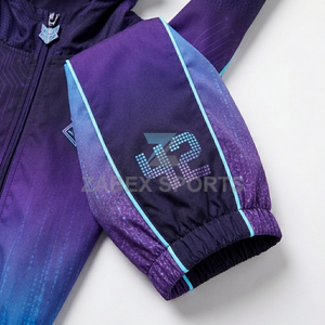 Premium <b>Women's</b> Two Piece Sports Lounge Set Cropped Hooded <b>Jacket</b> and Shorts Training Outfit <b>Women's</b> Athletic Crop Hoodie - Product Image 4