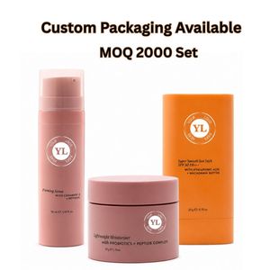 Set de Cuidado Facial Hidratante de Marca Privada para Piel Seca, Kit de Cuidado Facial con Limpiador, Tónico, Humectante y Suero, Fabricante OEM - Product Image 3