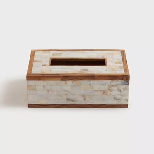Durable Stylish Wood Tissue Box Cover for <b>Home</b> Hotel & Resorts with Charming Modern Look Free Standing Address Craft India - Product Image 6