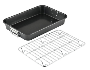 Premium Roasting <b>Pan</b> Designed For Modern Family Kitchens With Spacious Cooking Surface Durable Stainless Steel Construction - Product Image 3