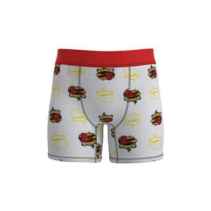 High Quality Plus Size Mens Ultimate Comfort <b>Boxer</b> Briefs Customizable Pattern Soft Fit Sports Wear - Product Image 6