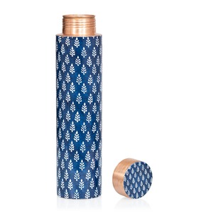Botella de Agua de Cobre de Doble Pared con Diseño Decorativo, Tapa Hermética a Prueba de Fugas, Ecológica, para Uso en Casa, Oficina y Gimnasio - Venta al Por Mayor - Product Image 3
