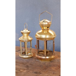 Highest Strengthen <b>Brass</b> <b>Lantern</b> Set with Star Cutouts for Home Decoration Durable Finish - Product Image 5