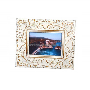 Vintage Handmade <b>Wooden</b> Photo Frame for Tabletop Displays and Hanging Available in Bulk at Very Reasonable Price - Product Image 1