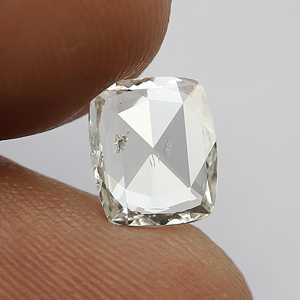 Diamante de laboratorio con corte geométrico en forma de rosa de 1 quilate para la fabricación de anillos, piedras sueltas certificadas por IGI, diamante de alta claridad y color al precio más bajo. - Product Image 2