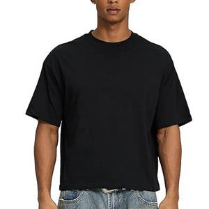 Camiseta Deportiva de Felpa para Hombre, Corte Regular, Logotipo Frontal Personalizado, 100% Algodón Orgánico, 300 GSM - Product Image 6