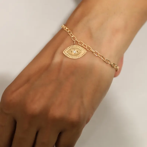 Pulsera de Cadena de Eslabones Ovalados con Diamantes Naturales y Diamantes Cultivados en Laboratorio, Oro Sólido de 18K, Joyería Ajustable para Mujer, Regalo de San Valentín - Product Image 6