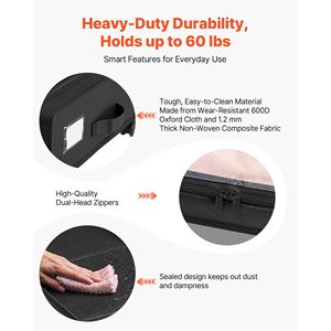 Contenitori portaoggetti sottolletto con coperchio trasparente 30,3 x 18,5 x 6,8 pollici, organizer per scarpe con ruote, comodo contenitore sottolletto con ruote - Product Image 5