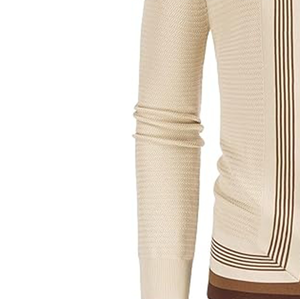 Suéter tipo cárdigan clásico de punto con botones para hombre - Product Image 5