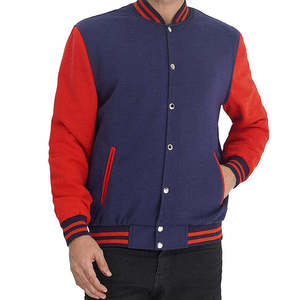 Blouson bomber uni pour homme, coupe slim, style baseball, nouvelle collection automne, haute qualité - Product Image 4