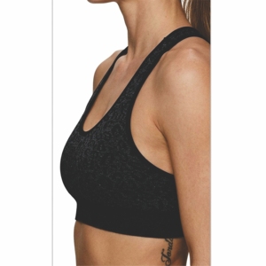 Vêtements de sport jacquard personnalisés avec logo - Soutien-gorge de sport sans couture imprimé léopard - Vente en gros de vêtements de fitness anti-humidité - Crop top d'entraînement ODM - Product Image 5