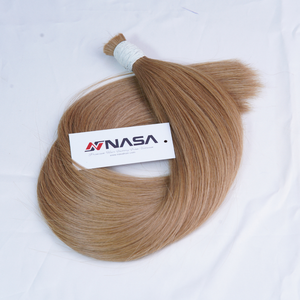 Extensiones de cabello Remy vietnamita a granel Super doble dibujado Color claro estilos de onda natural 50 cm 60 cm 100 gramos - Product Image 3