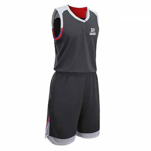 Prix de gros, uniforme de basket-ball imprimé durable, vêtements pour adultes, logo personnalisé, uniforme sportif pour hommes, 100% polyester - Product Image 4