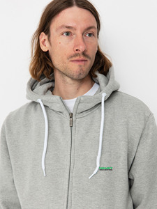 Comfortable <b>Thick</b> Cotton Blend Zip Up Hoodie Men Soft Knit <b>Cardigan</b> Style Gym Sweatshirt Warm Active Outerwear - Product Image 5