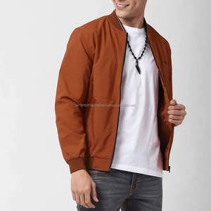 Fabricante de fábrica OEM Hombres Chaqueta Bomber Transpirable Plus Oversize Personalizado Logo Impreso Hombres Chaquetas Bomber - Product Image 4