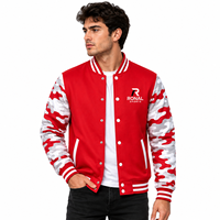 Veste de baseball personnalisée pour homme, broderie, style streetwear, patchs logo, veste varsity sur mesure