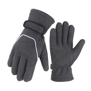 Gants de cyclisme en polaire imperméables pour l'hiver, pour les sports de plein air, le bureau, les écrans tactiles, le ski, la course à pied, avec doigts entièrement chauds et antidérapants - Product Image 5