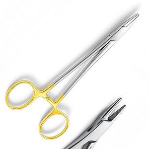 Portaagujas VASCULAR RYDER de Acero Inoxidable de Alta Calidad para Cirujanos, para Guiar e Introducir Agujas de Sutura - Product Image 5