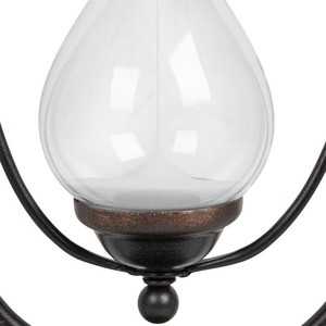 Sablier en verre artisanal créatif avec cadre métallique rustique et fonction de chronométrage précis - Product Image 4