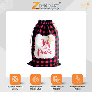 ผู้ค้าส่งชาวอินเดียจำหน่ายกระเป๋าช้อปปิ้งแบบ Potli ขนาดใหญ่พิเศษ คุณภาพแท้ ปรับแต่งได้ สำหรับใช้เป็นของขวัญ พร้อมโลโก้และขนาดตามสั่ง - Product Image 2