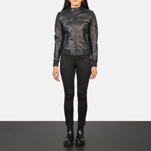 Nouvel Arrivage 2026 – Blouson en Cuir Femme Lourd à Faible MOQ – Vente Directe Usine - Product Image 4