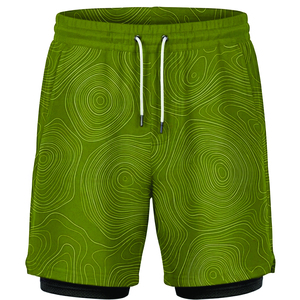 Pantalones Cortos Deportivos Sublimados Transpirables para Hombre, Tecnología Antiolor, Secado Rápido, Ropa Deportiva de Alto Rendimiento 2026 - Product Image 1