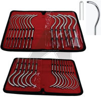 Kit de sondes urétrales en acier inoxydable de qualité supérieure A-1 VERITAS, ensemble d'instruments d'urologie pour l'école de médecine, ORL, USI, usage clinique - Réutilisable