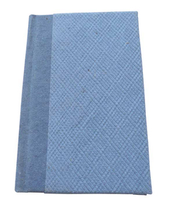Carnet en papier recyclé sans bois ni acide, en coton denim bleu, fait main, pour étudiants et écrivains, journal de voyage - Product Image 1