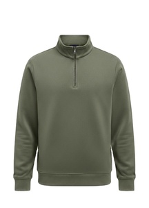 เสื้อกอล์ฟแขนยาวแบบซิปครึ่งตัว ดีไซน์ล่าสุด มีหลายสี ออกแบบโลโก้ของคุณเองได้ เสื้อซิปผู้ชาย - Product Image 1