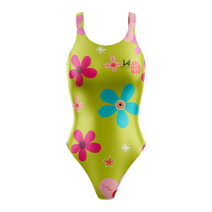 Traje de Baño Personalizado para Mujer, Sublimado, Ecológico, de Una Pieza, Elástico, Fabricación OEM, Venta al Por Mayor - Product Image 1