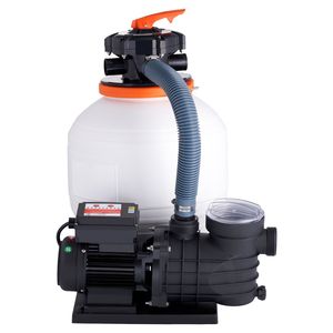 Pompa Filtro a Sabbia da 14 Pollici con 3000 GPH e 3/4 HP per Piscine Interrate, Set Combinato di Filtri per Sistemi di Pompe per Piscine, Connettività a 6 Vie - Product Image 2